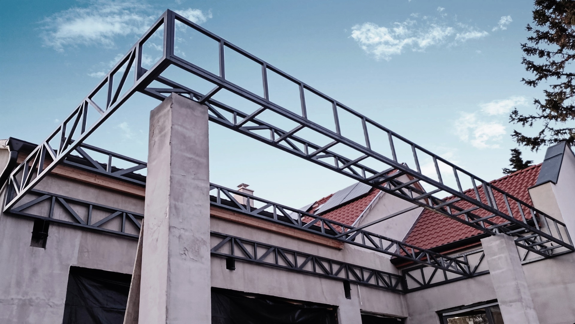 Ház, lakóingatlan tartószerkezet gyártás, rozsdaálló kivitelben, országosan - Lukács Vas