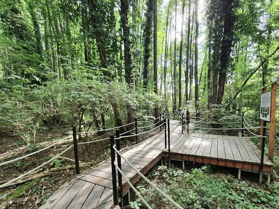 Orfű Tanösvény referencia, fémszerkezet gyártás, Lukács Vas Baranya