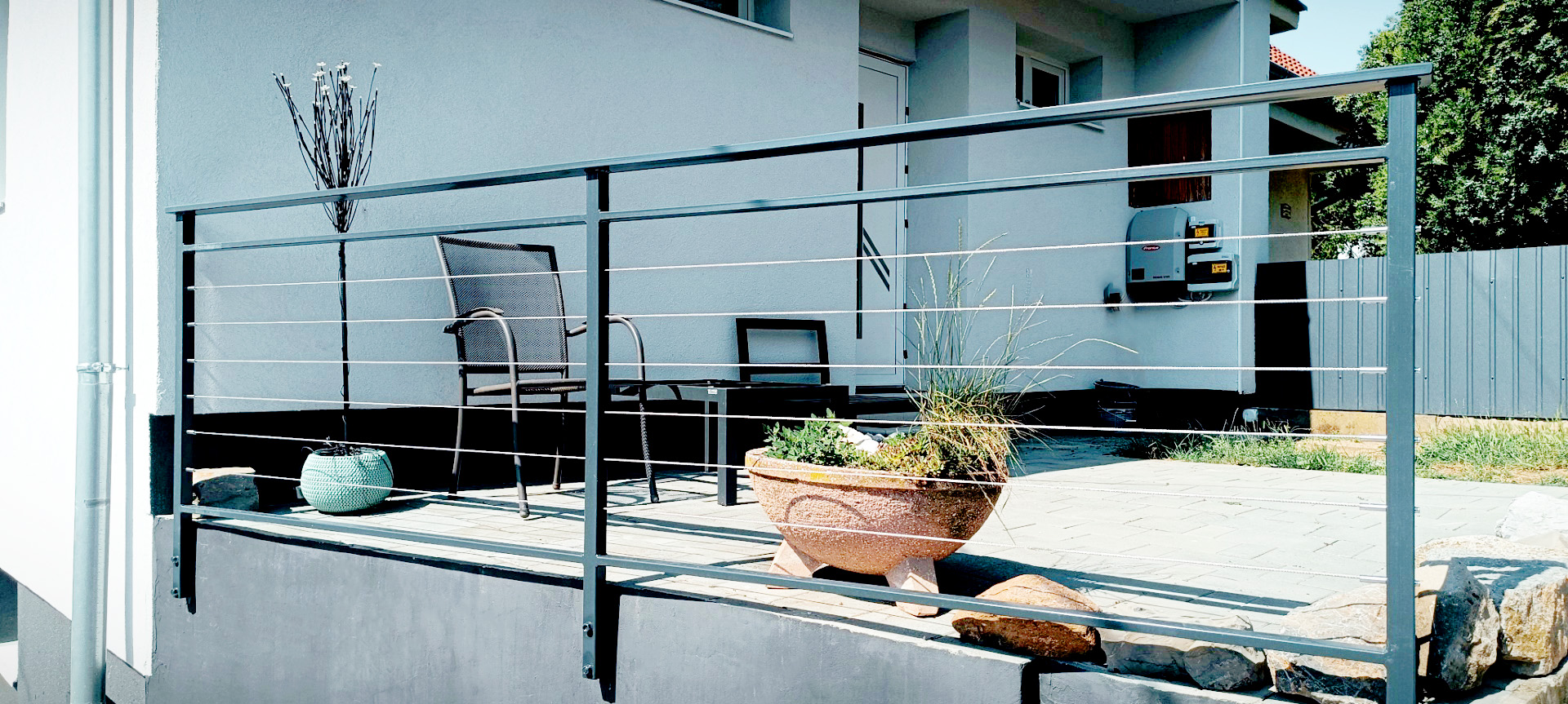 Korlát készítése országosan, rozsdamentes és minőségi felületkezelt kivitelben, profi illesztésekkel, kedvező árban - Lukács Vas